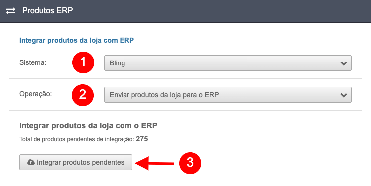 Integrando produtos com o Bling ERP